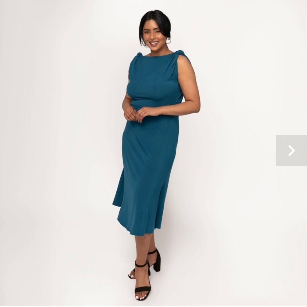 NWT Evolve Slip Dress XL Sapphire Blue